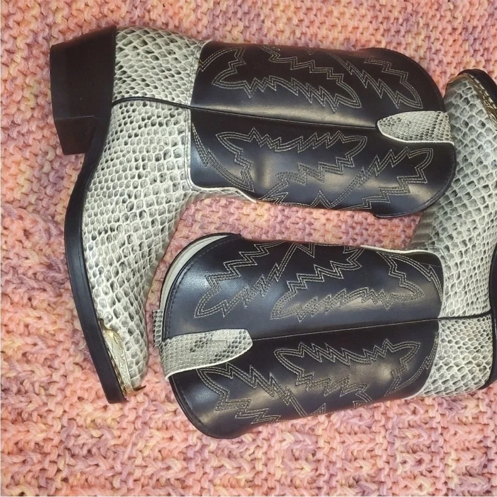 texas all man made Cowboy Boots